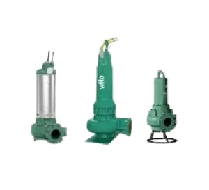Submersible Sewage & Drainage Pumps in multiple sizes for wastewater and drainage applications