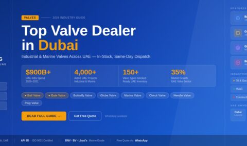 Best valve dealer in Dubai – New Life Steel Trading supplying ball valves, gate valves, globe valves and butterfly valves in UAE with API 6D ISO 9001 certification and same-day delivery